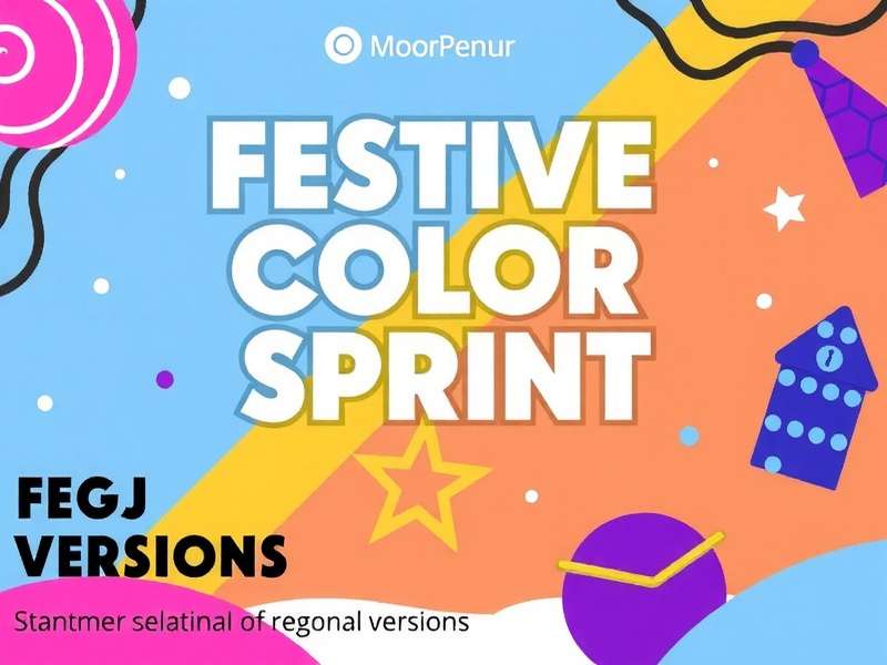 Festive Color Sprint Regional Versions